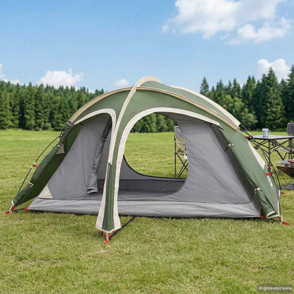 Trekkingový Stan S Plachtou, Odolný Vůči Vodě 2Místný