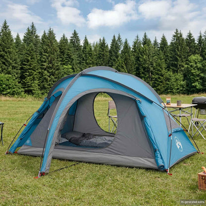 Trekkingový Stan S Plachtou, Odolný Vůči Vodě 2Místný
