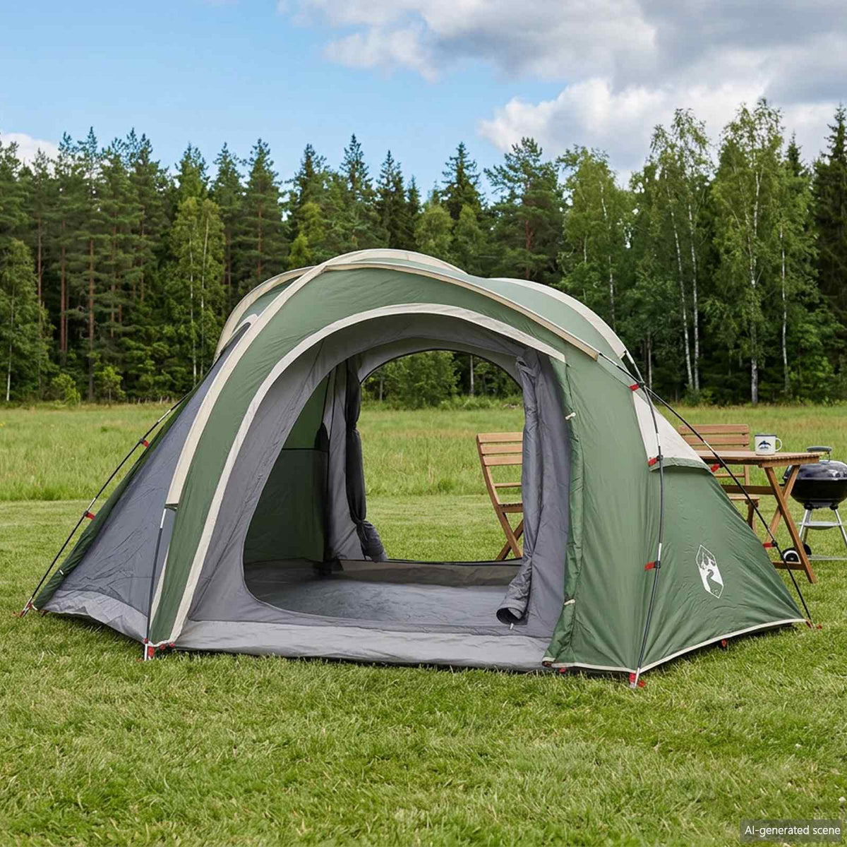 Trekkingový Stan S Plachtou, Odolný Vůči Vodě 2Místný