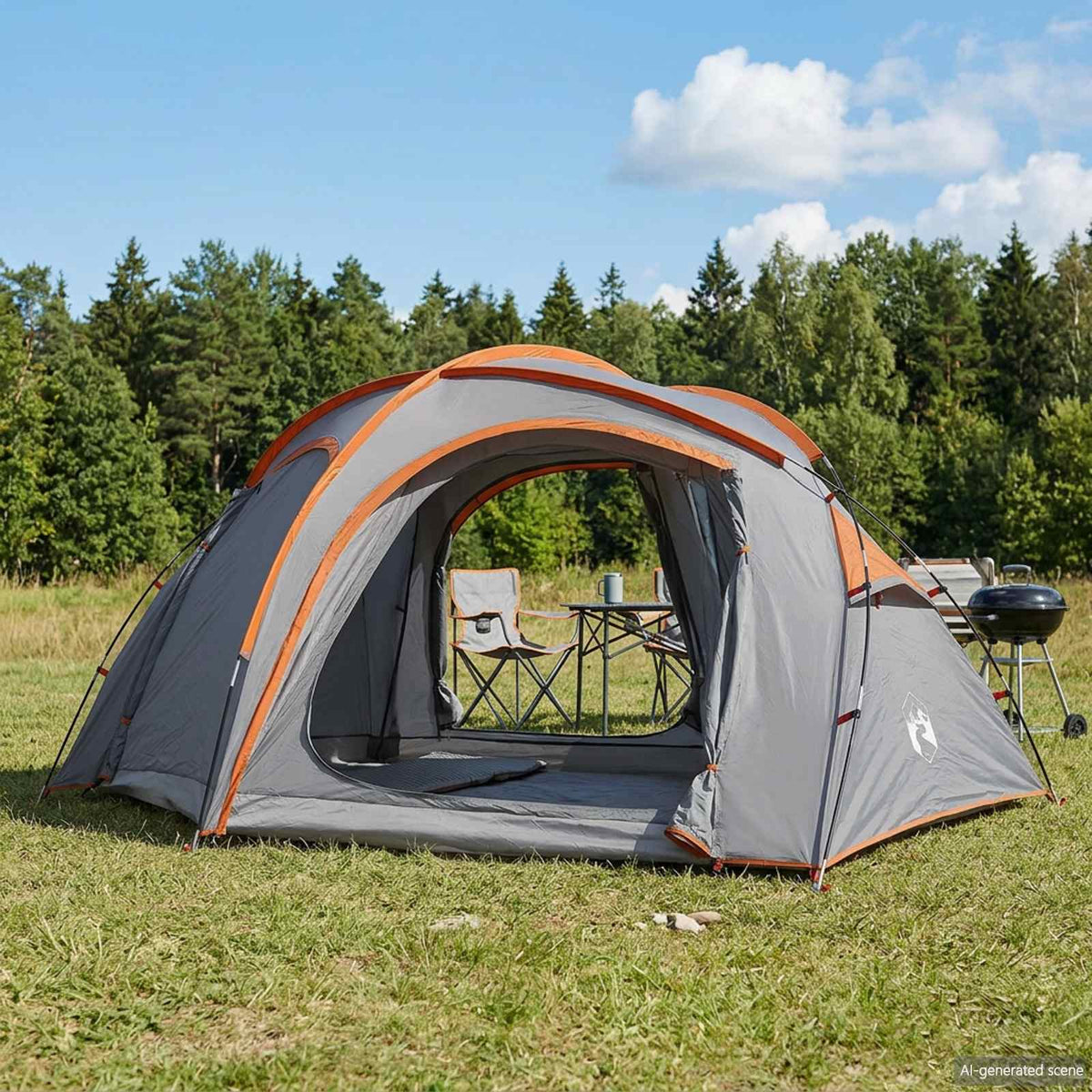 Trekkingový Stan S Plachtou, Odolný Vůči Vodě 2Místný