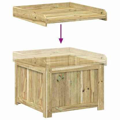 Outdoor Cushiony Box Impregnované Borovicové Dřevo