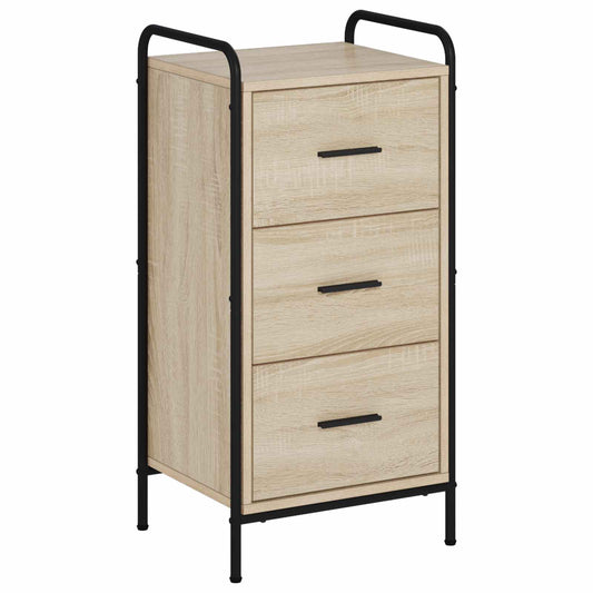 Servírovací Skříň 97 X 33 X 81 Cm Kompozitní Dřevo