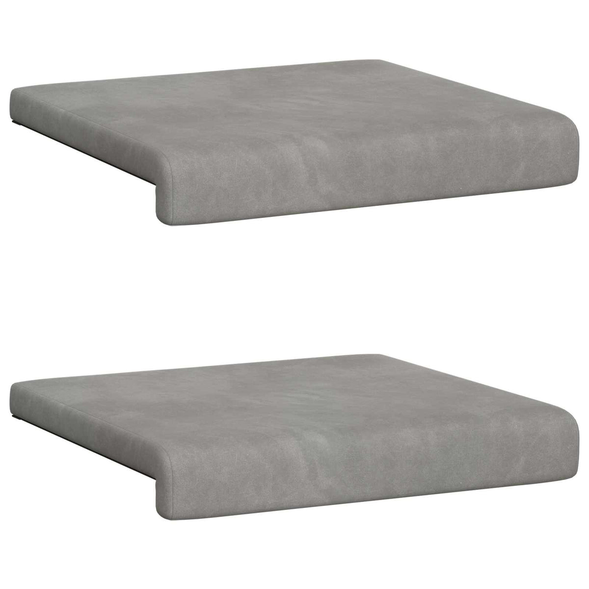 Polštář Na Lavici 2 Ks Samet Hloubka 35 Cm