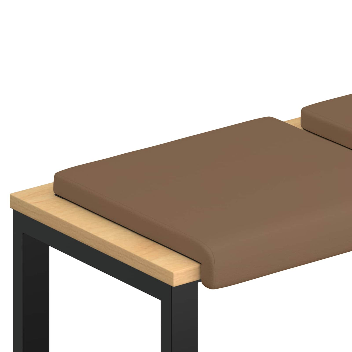 Polštář Na Lavici 2 Ks Umělá Kůže Hloubka 35 Cm