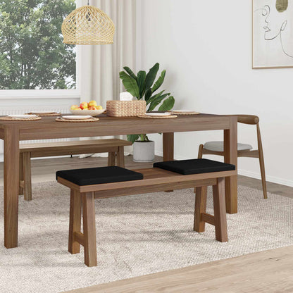Polštář Na Lavici 2 Ks Umělá Kůže Hloubka 35 Cm