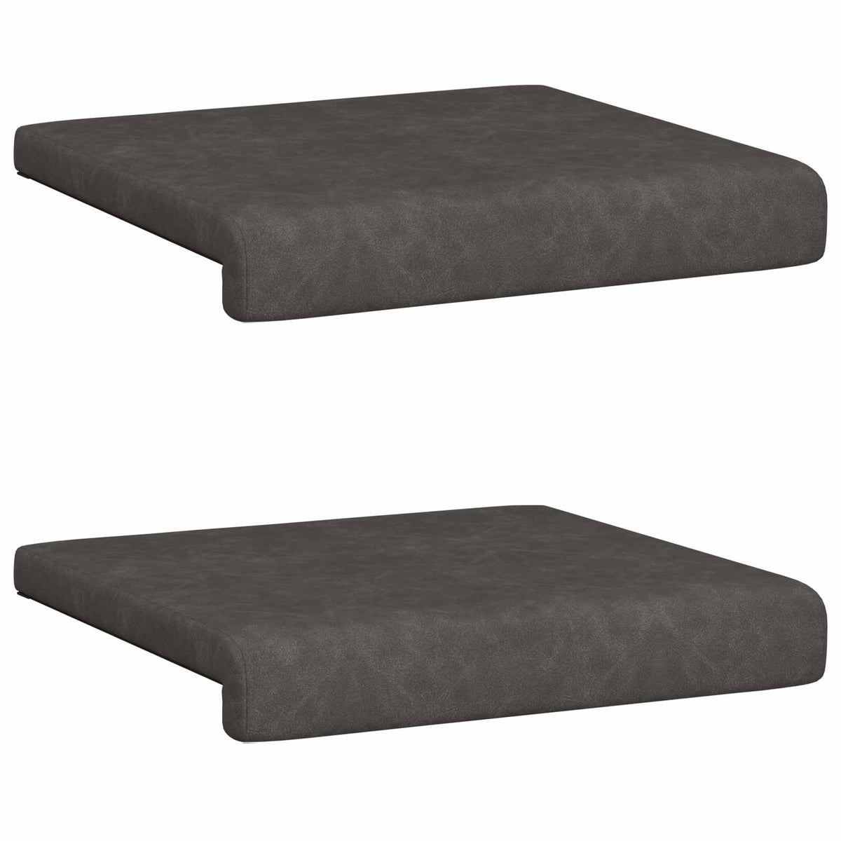 Polštář Na Lavici 2 Ks Umělá Kůže Hloubka 35 Cm
