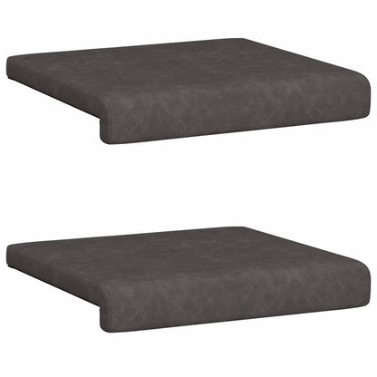 Polštář Na Lavici 2 Ks Umělá Kůže Hloubka 35 Cm