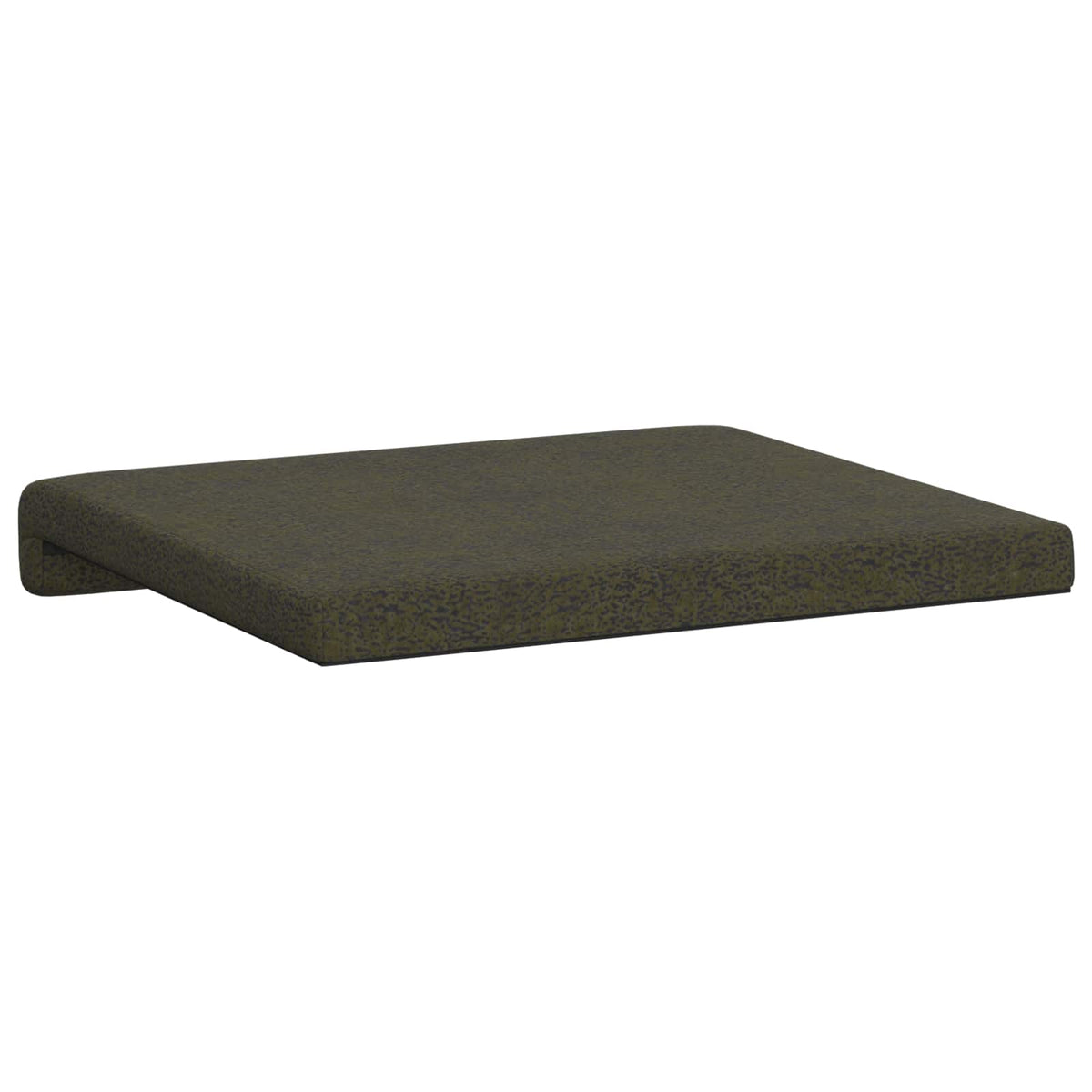 Polštář Na Lavici 2 Ks Umělý Semiš Armádně Zelená Hloubka 35 Cm