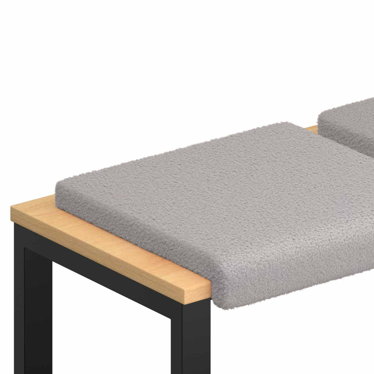 Polštář Na Lavici 4 Ks Sherpa Látka Hloubka 35 Cm