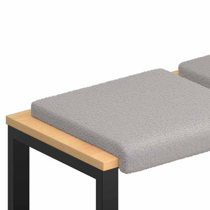 Polštář Na Lavici 4 Ks Sherpa Látka Hloubka 35 Cm