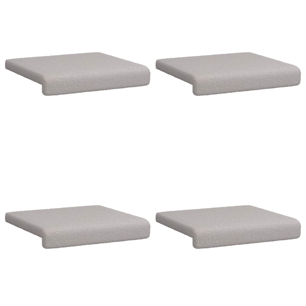 Polštář Na Lavici 4 Ks Sherpa Látka Hloubka 35 Cm