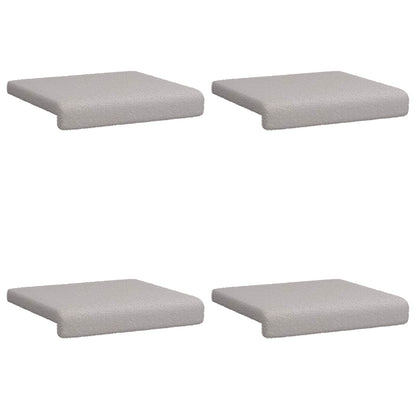 Polštář Na Lavici 4 Ks Sherpa Látka Hloubka 35 Cm