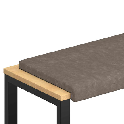 Polštář Na Lavici Umělá Kůže Hloubka 35 Cm