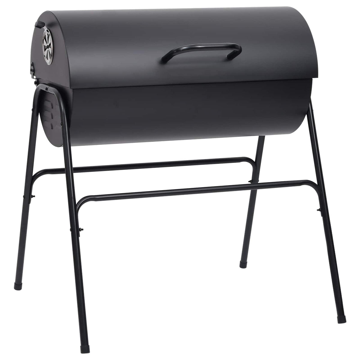 Sudový Gril Se 2 Grilovacími Rošty 3 Ks 80 X 73 X 90 Cm Kov