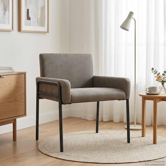 Designové Křeslo Umělá Semišová Kůže