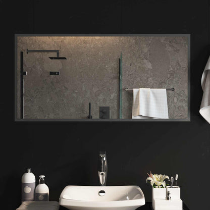 Led Koupelnové Zrcadlo Transparentní Tvrzené Sklo