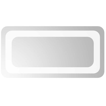 Led Koupelnové Zrcadlo Transparentní Tvrzené Sklo