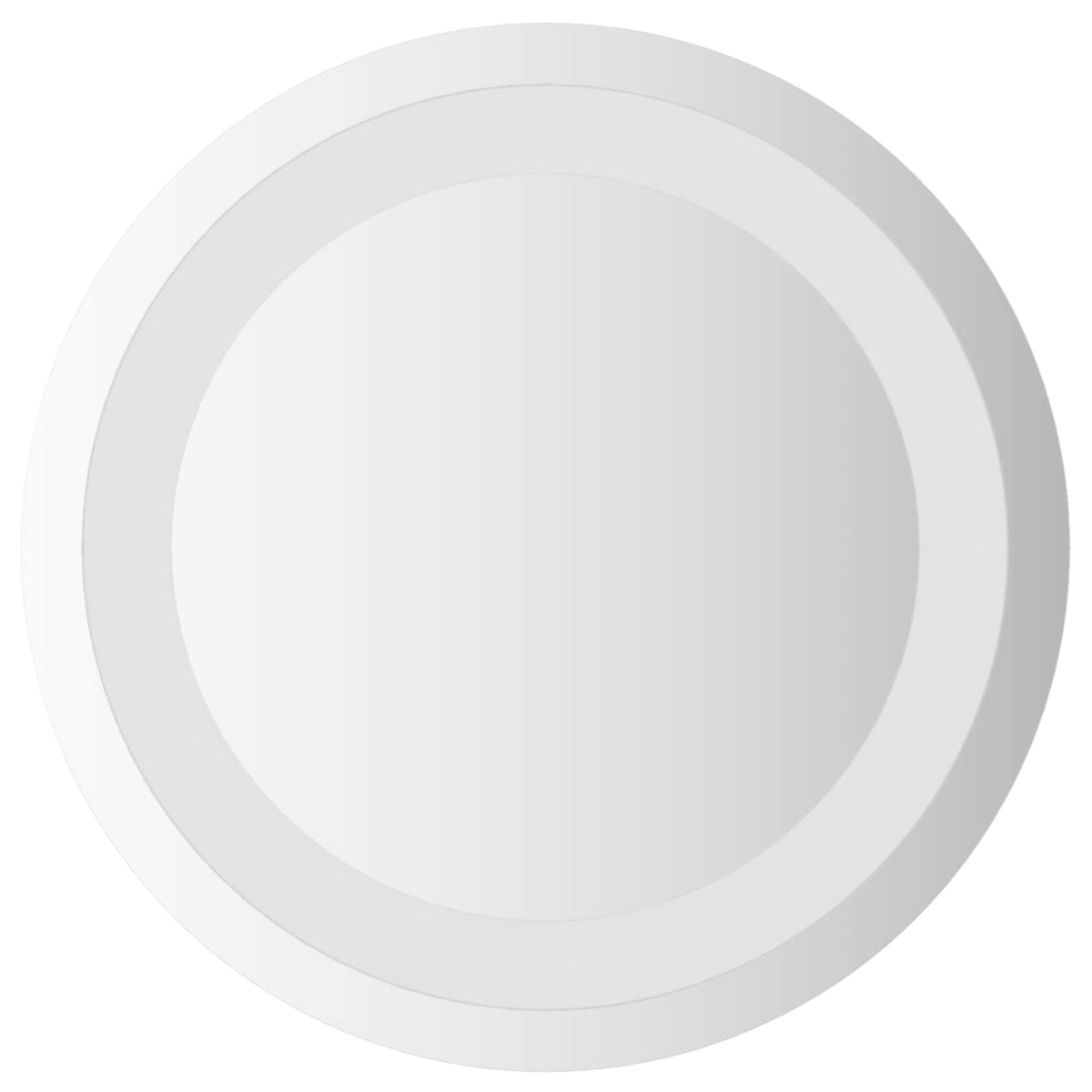 Led Koupelnové Zrcadlo Transparentní Ø 30 Cm Tvrzené Sklo