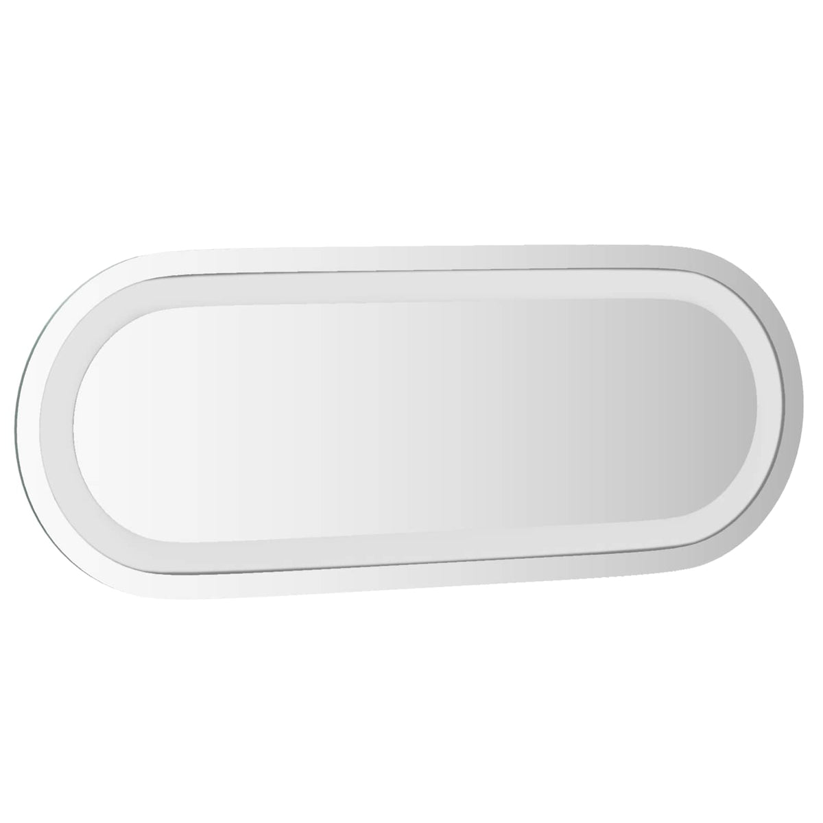 Led Koupelnové Zrcadlo Transparentní Tvrzené Sklo