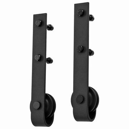 Posuvné Dveře Přirozená A Černá 70 X 210 Cm