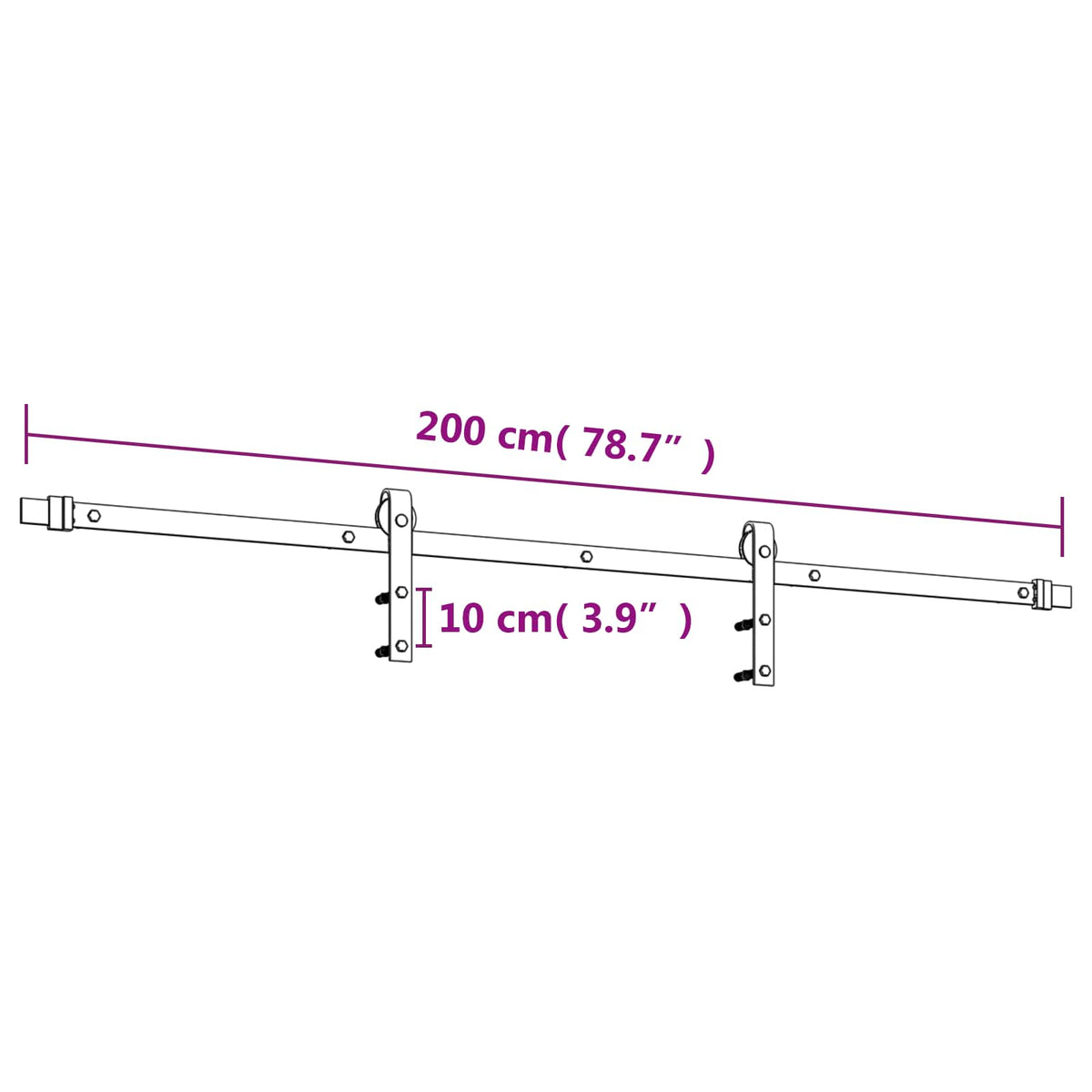Posuvné Dveře Přírodní A Bílá 70 X 210 Cm Masivní Borové Dřevo