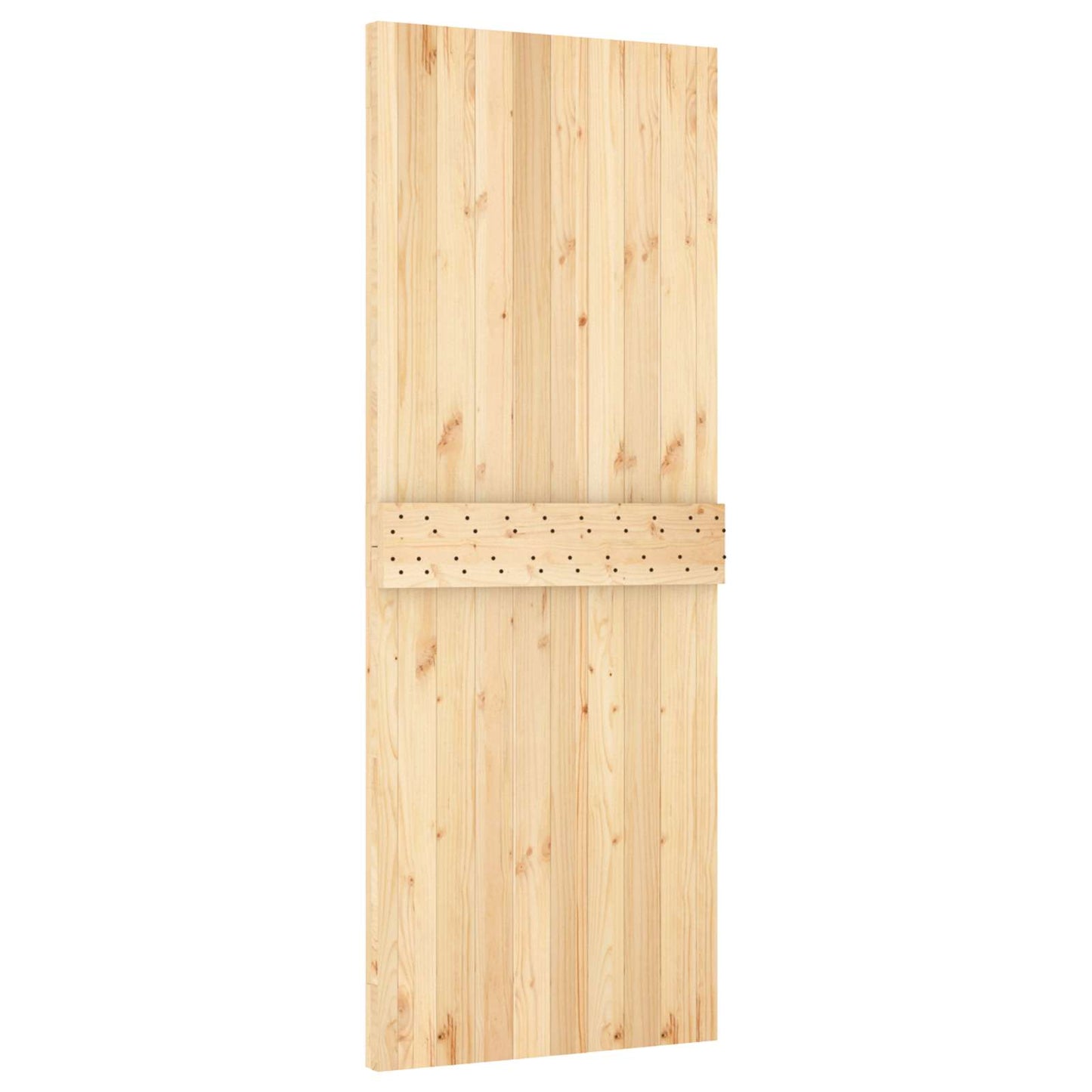 Posuvné Dveře Přirozená A Černá 80 X 210 Cm