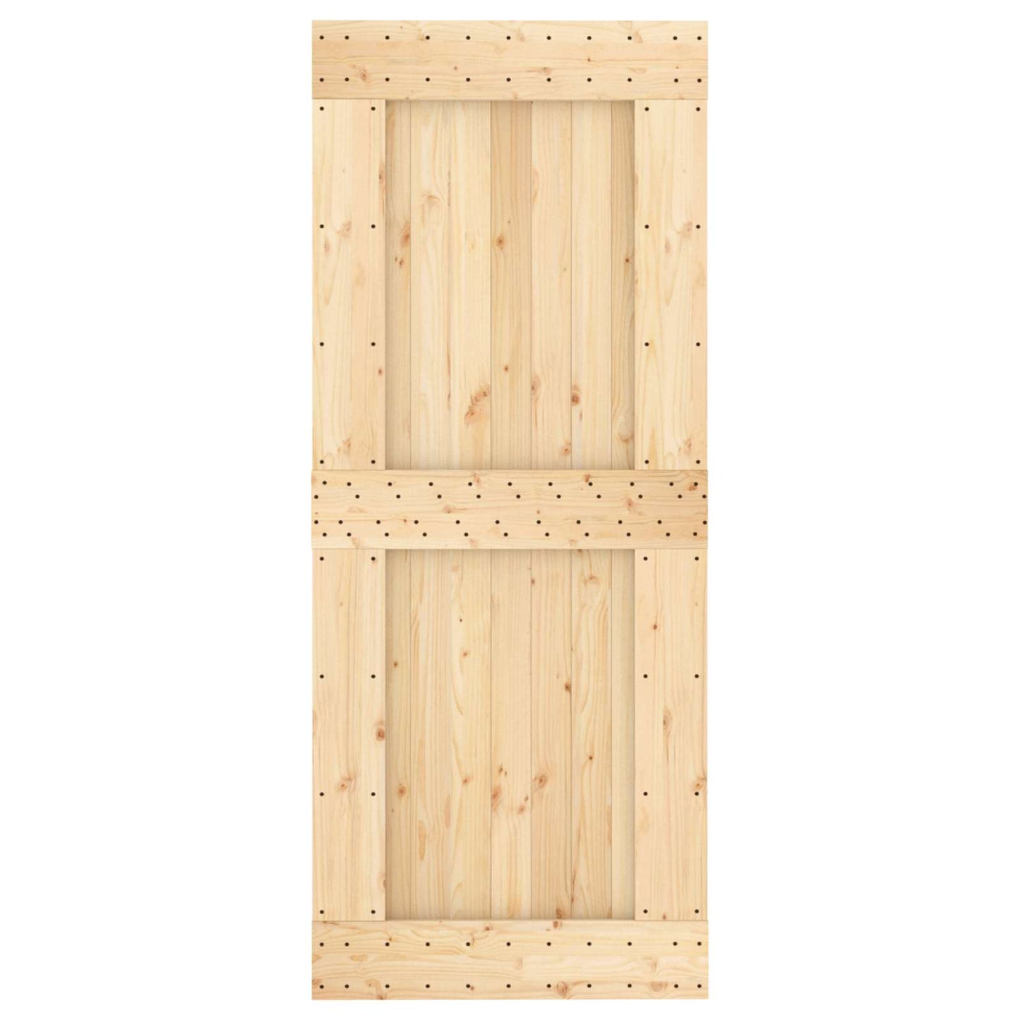 Posuvné Dveře Přirozená A Černá 85 X 210 Cm