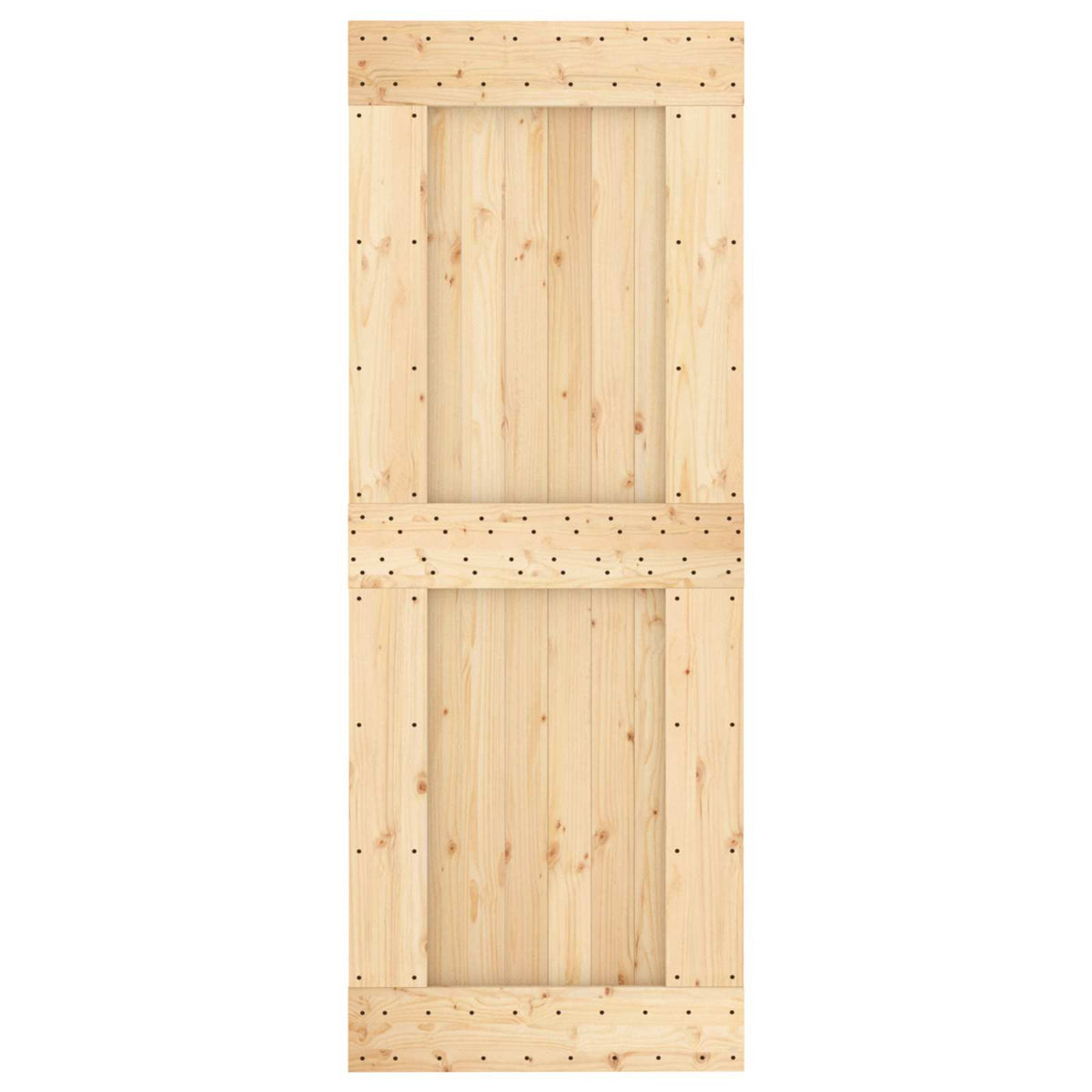 Posuvné Dveře Přirozená A Černá 80 X 210 Cm