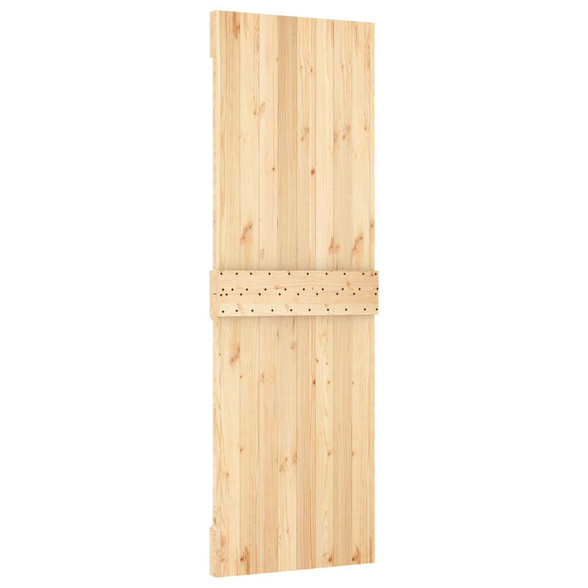 Posuvné Dveře Přirozená A Černá 70 X 210 Cm