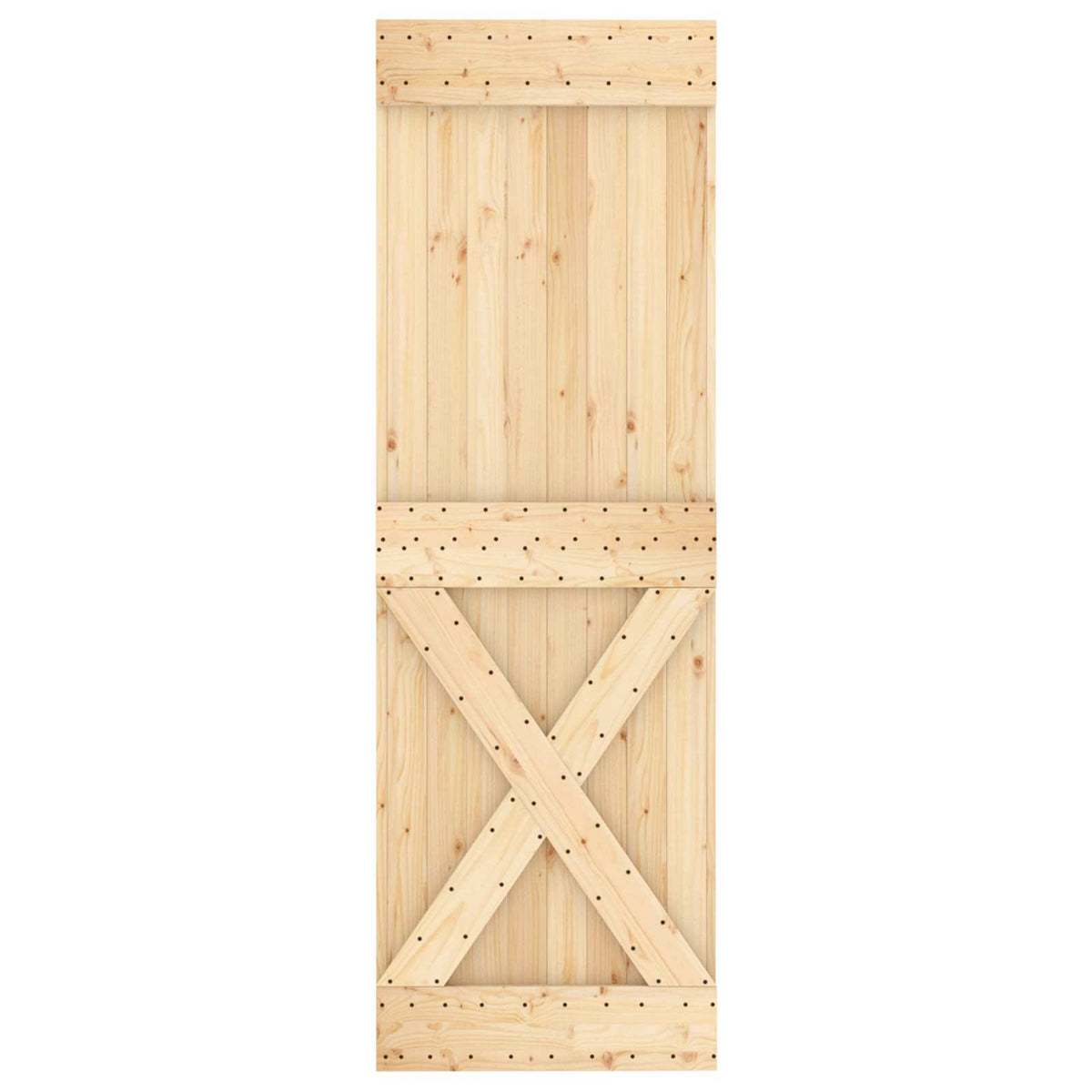 Posuvné Dveře Přirozená A Černá 70 X 210 Cm