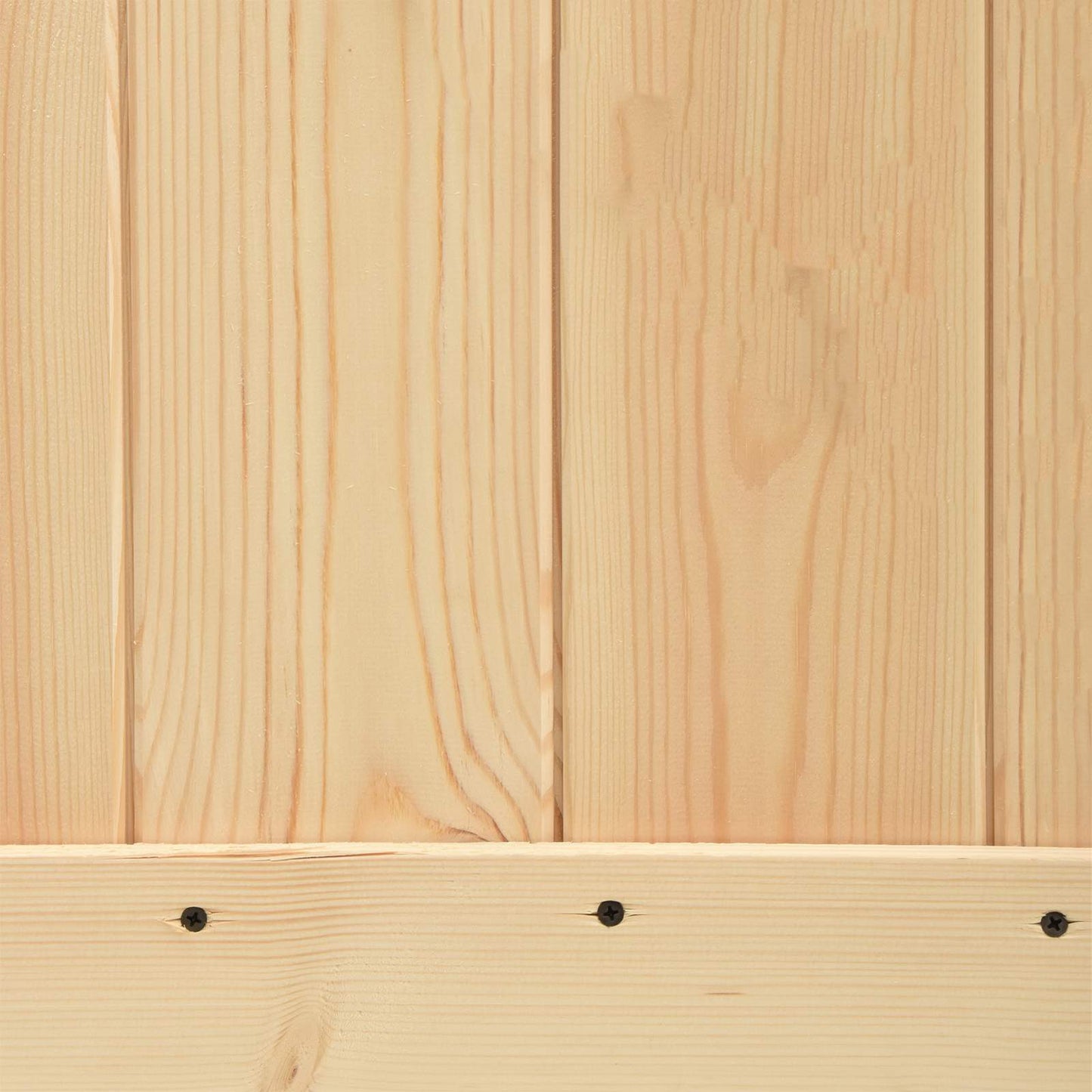 Posuvné Dveře Přírodní A Bílá 90 X 210 Cm Masivní Borové Dřevo