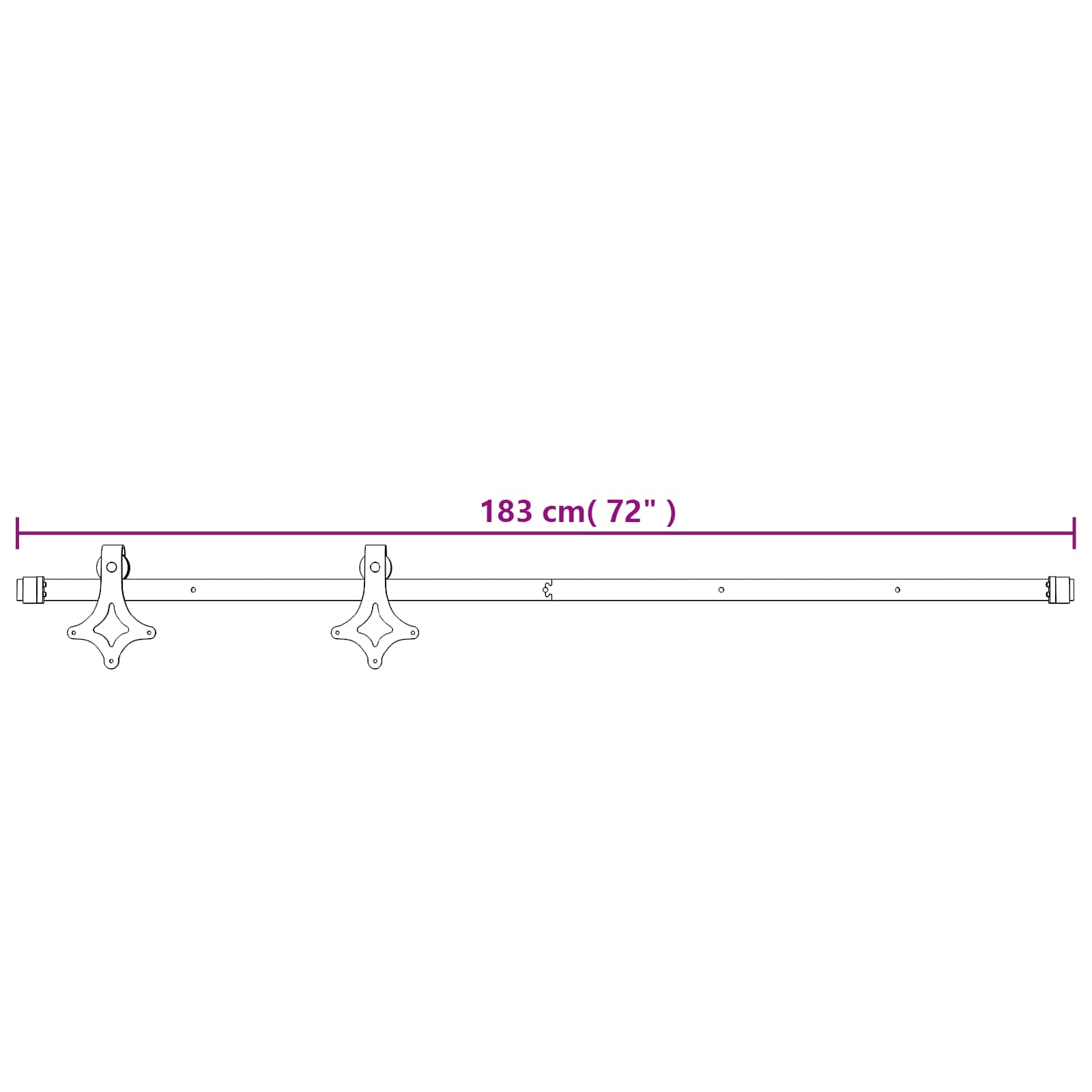 Posuvné Dveře Přírodní A Bílá 80 X 210 Cm Masivní Borové Dřevo