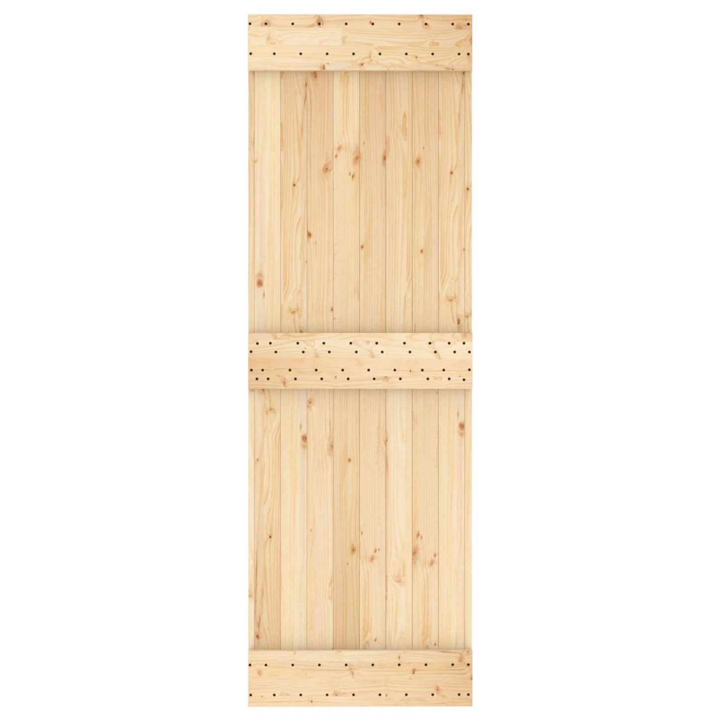 Posuvné Dveře Přirozená A Černá 70 X 210 Cm