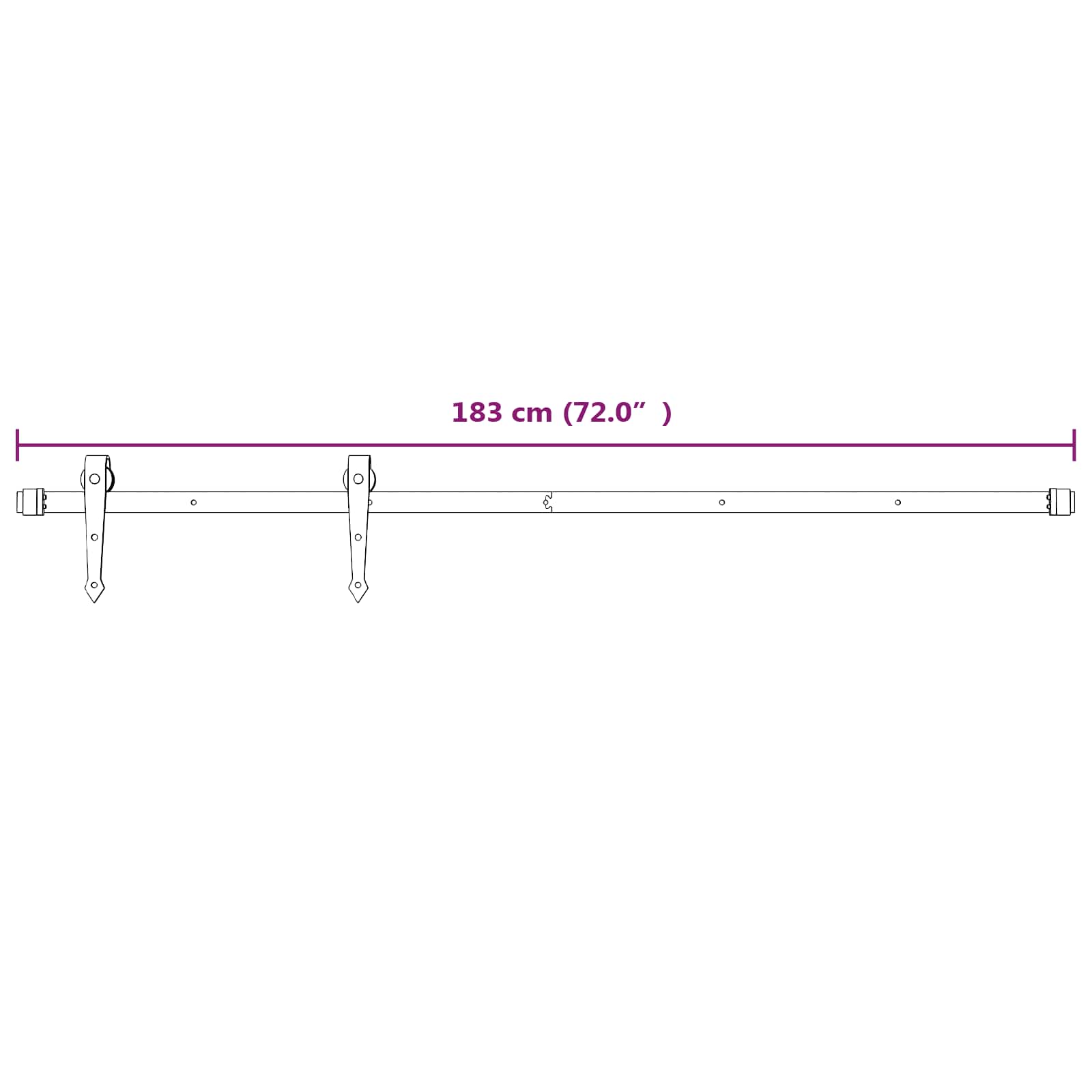 Posuvné Dveře Přírodní A Bílá 80 X 210 Cm Masivní Borové Dřevo