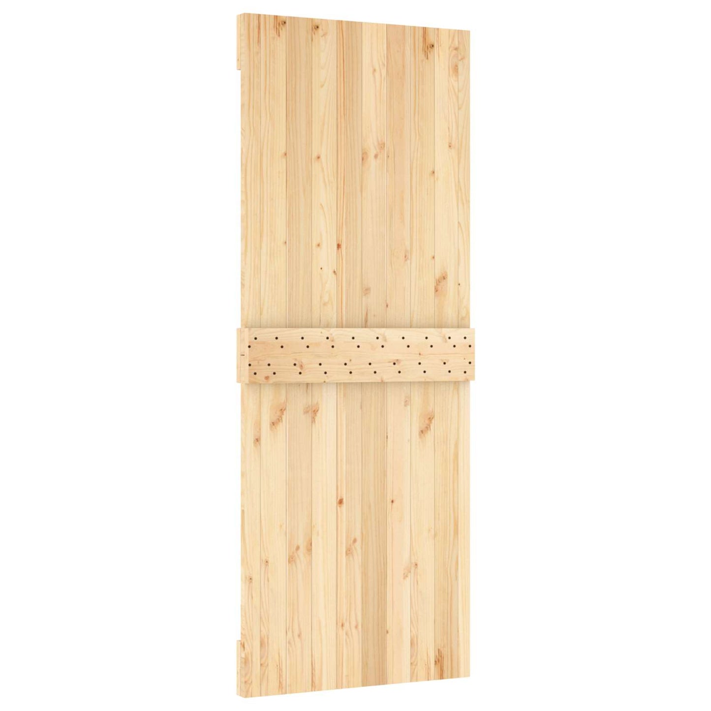 Posuvné Dveře Přirozená A Černá 80 X 210 Cm