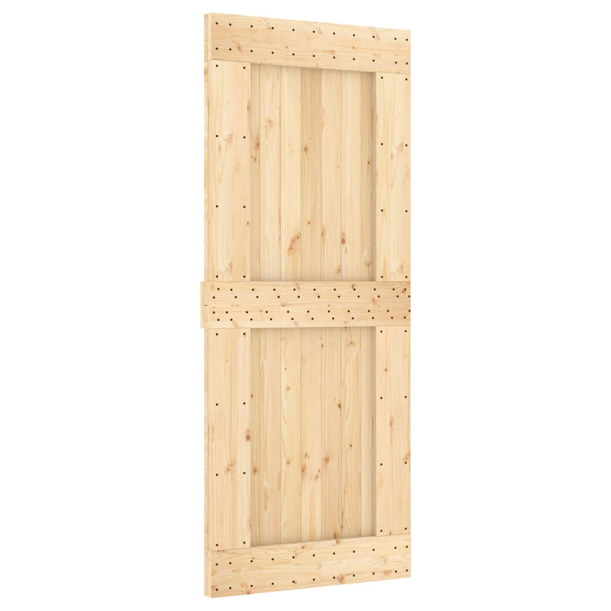 Posuvné Dveře Přirozená A Černá 85 X 210 Cm