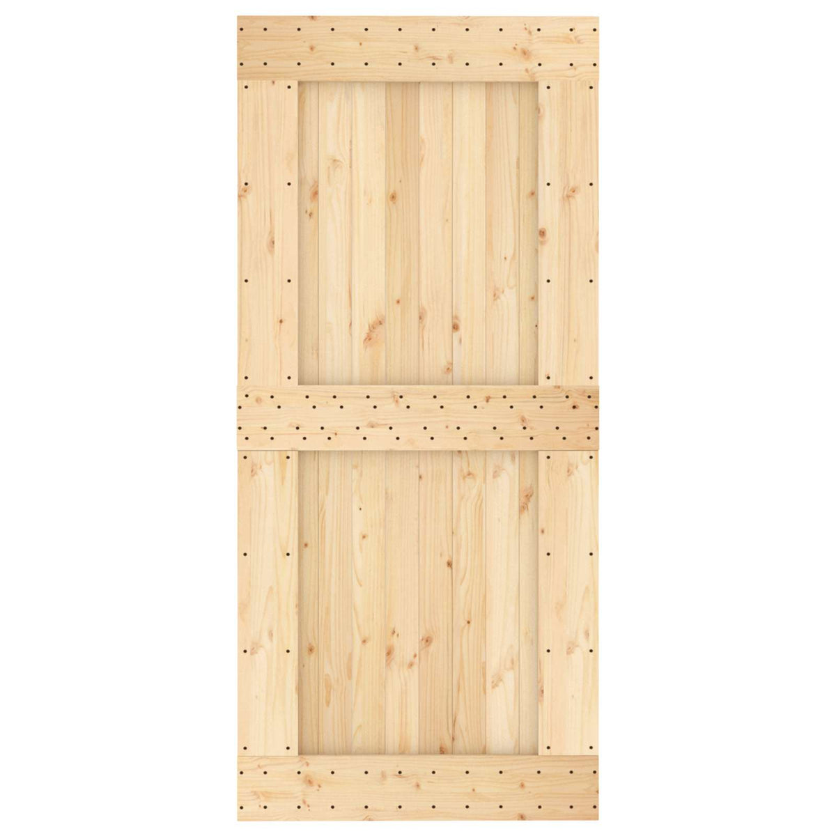 Posuvné Dveře Přirozená A Černá 95 X 210 Cm