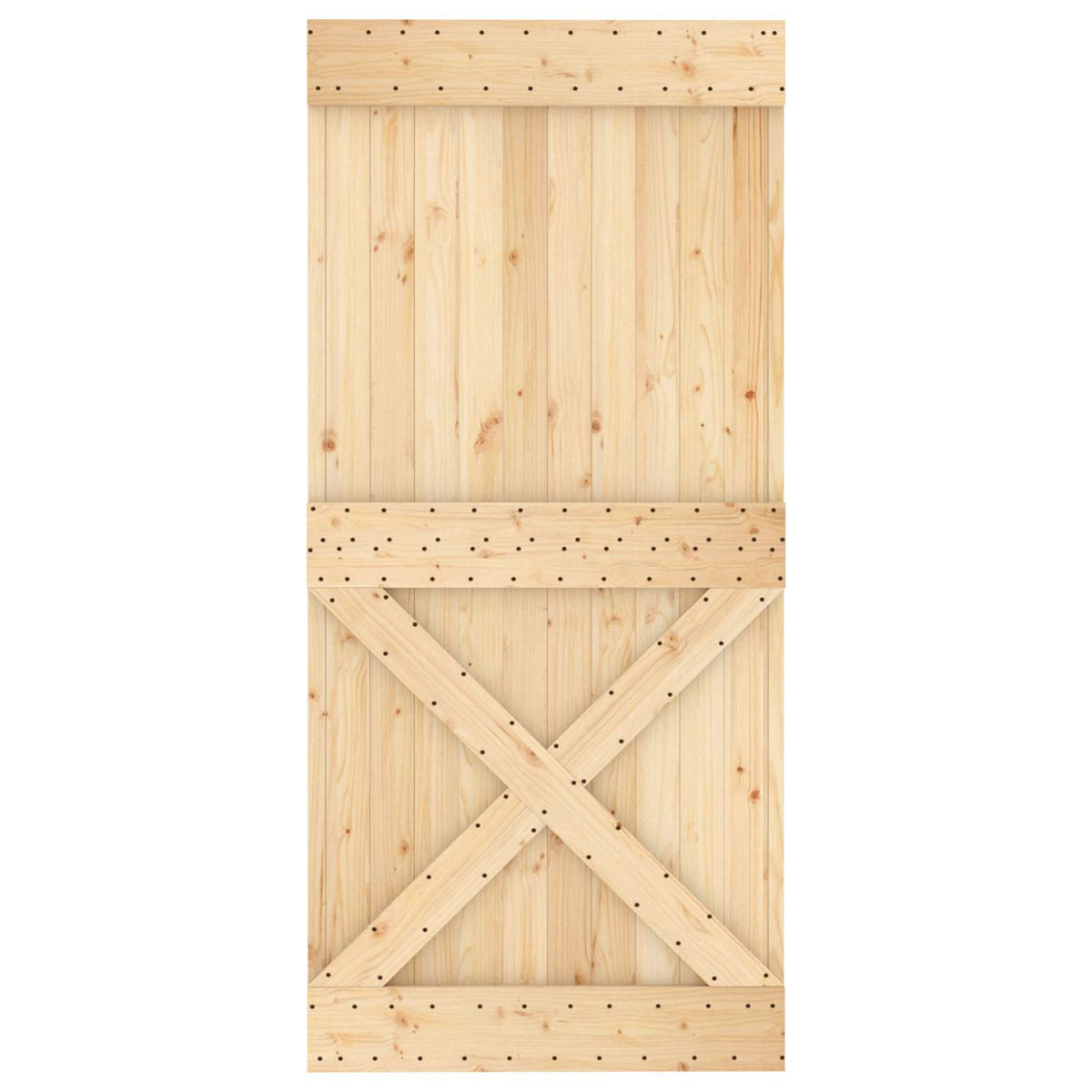 Posuvné Dveře Přirozená A Černá 95 X 210 Cm