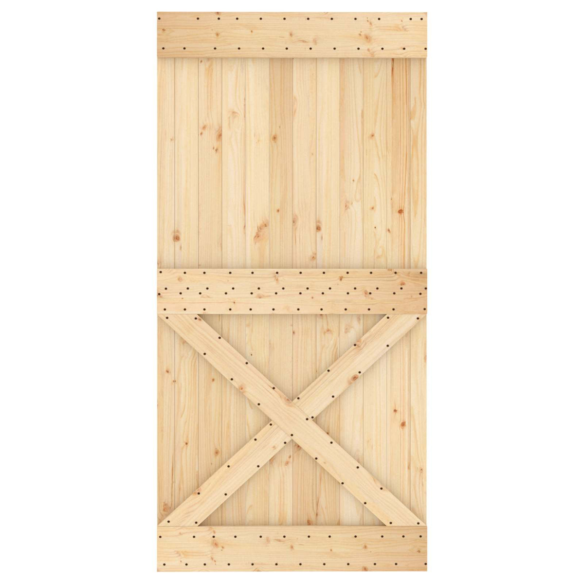 Posuvné Dveře Přirozená A Černá 100 X 210 Cm