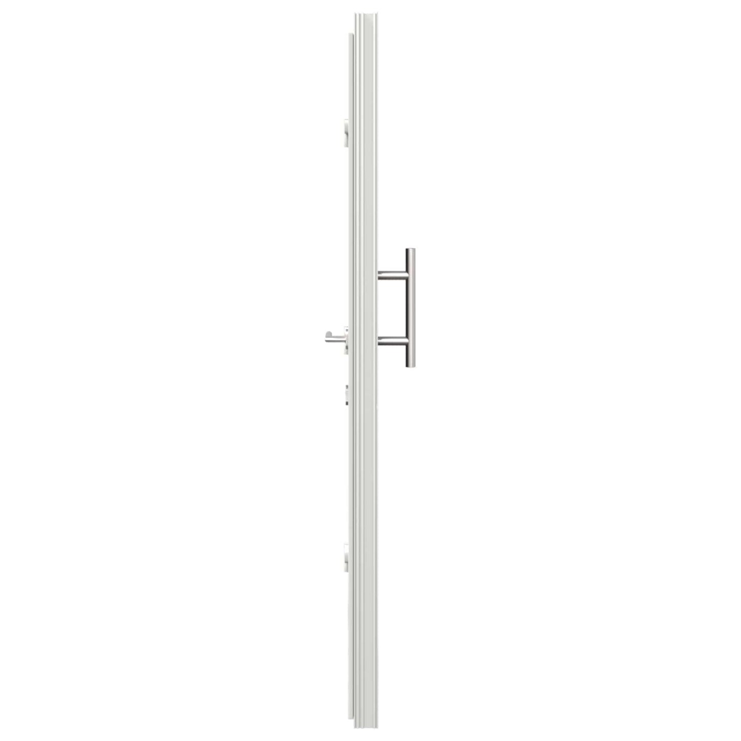 Přední Dveře Antracitová 110 X 210 Cm Pvc