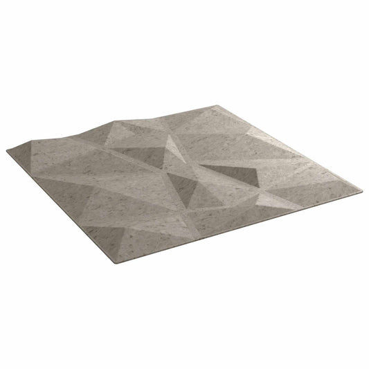 Nástěnné Panely 24 Pcs Betonově Šedá 50 X 50 Cm Xps Pěna
