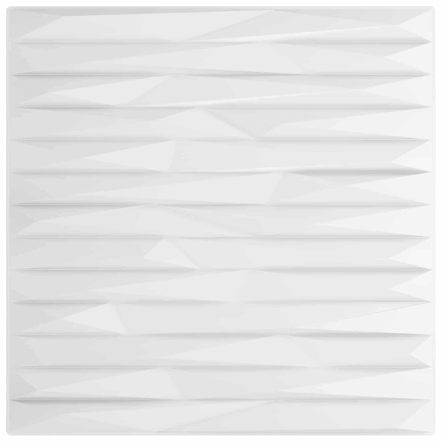 Nástěnné Panely 12 Pcs Bílý Kámen 50 X 50 Cm Xps Pěna