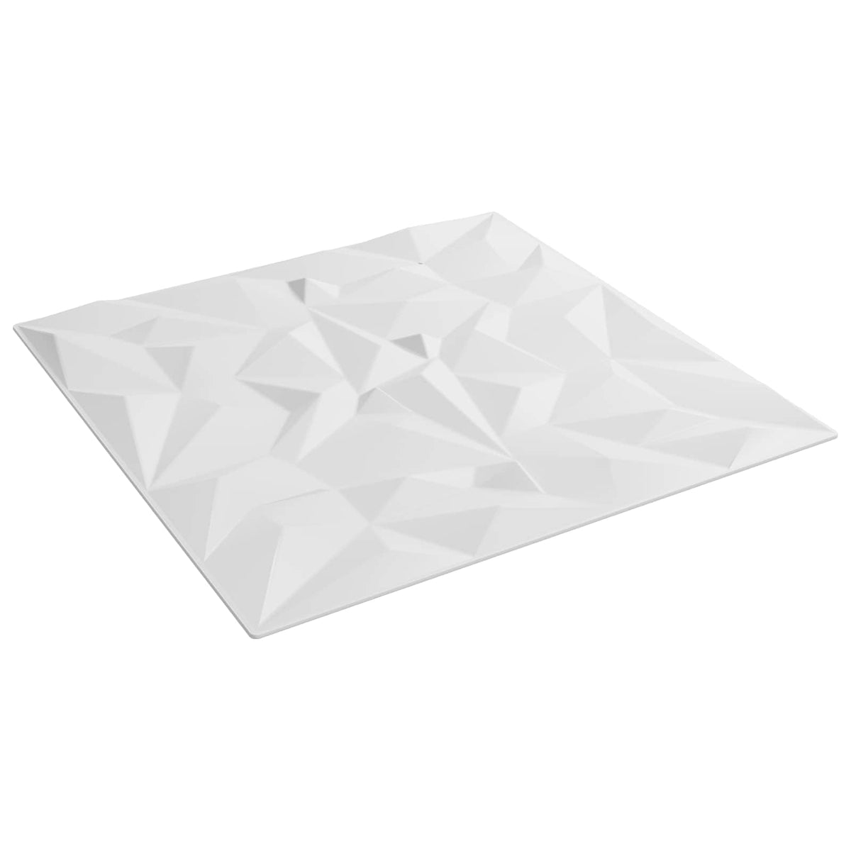Nástěnné Panely 12 Pcs Bílá 50 X 50 Cm Xps Pěna