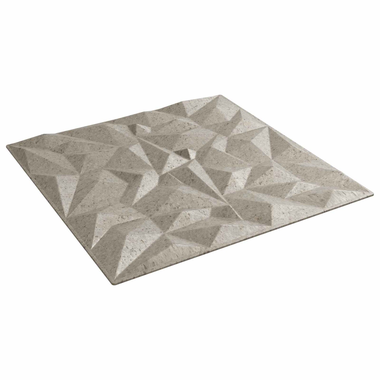 Nástěnné Panely 12 Pcs Ametystový Beton 50 X 50 Cm Xps Pěna