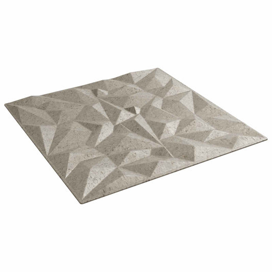 Nástěnné Panely 48 Pcs Ametystový Beton 50 X 50 Cm Xps Pěna