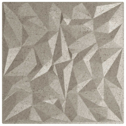 Nástěnné Panely 48 Pcs Ametystový Beton 50 X 50 Cm Xps Pěna