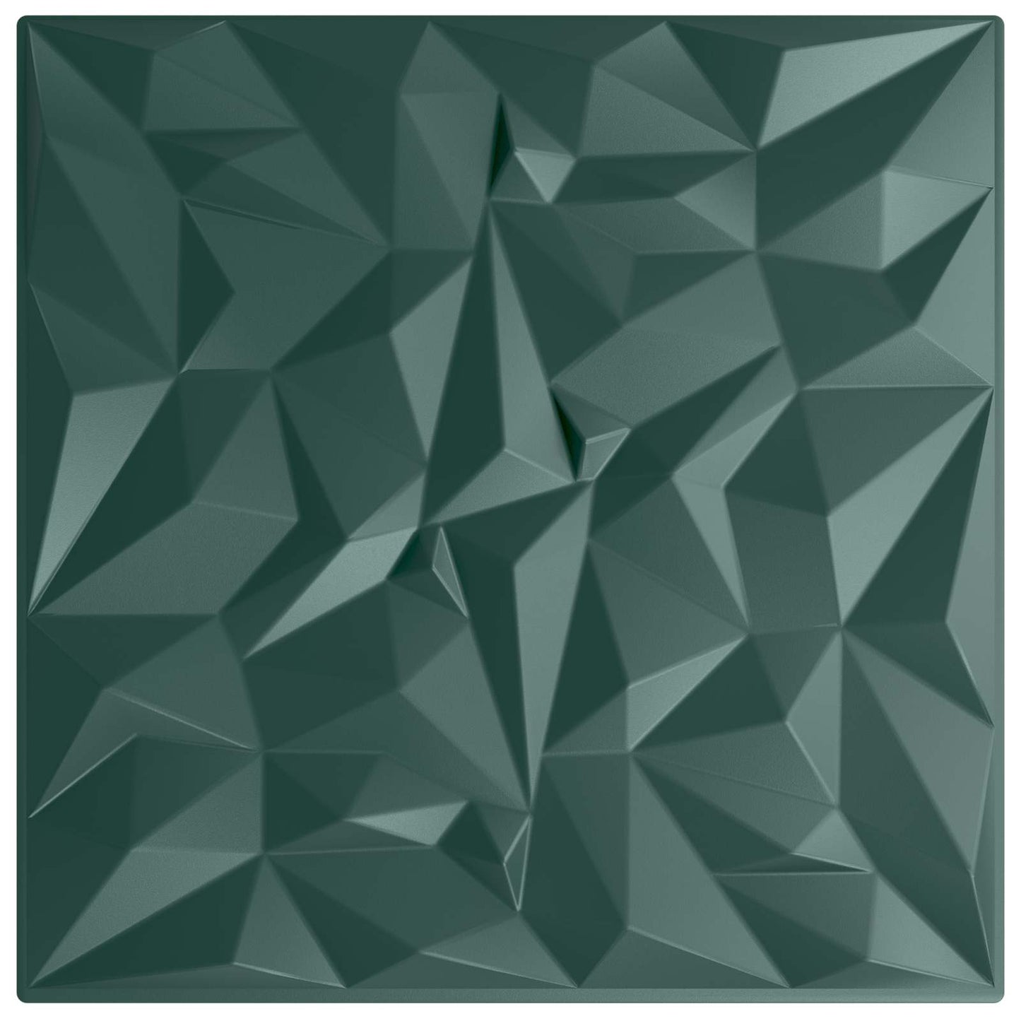 Nástěnné Panely 24 Pcs Ametystová Zelená 50 X 50 Cm Xps Pěna
