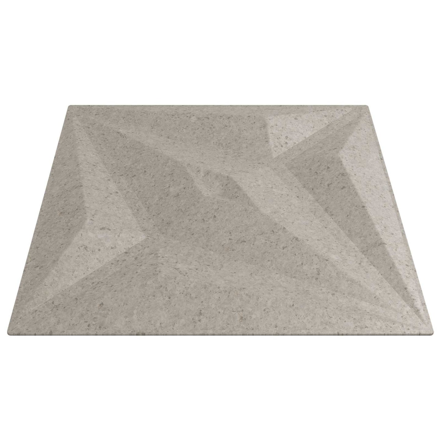 Nástěnné Panely 12 Pcs Hvězdový Beton 50 X 50 Cm Xps Pěna