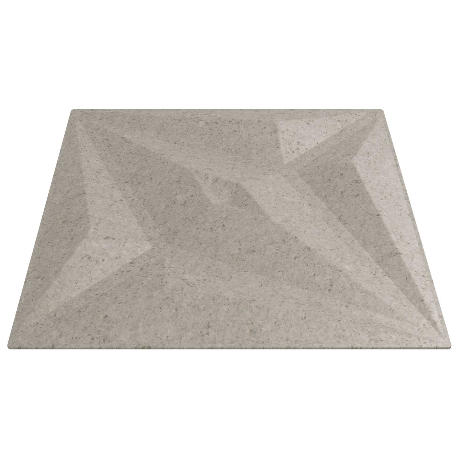 Nástěnné Panely 12 Pcs Hvězdový Beton 50 X 50 Cm Xps Pěna
