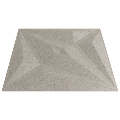 Nástěnné Panely 12 Pcs Hvězdový Beton 50 X 50 Cm Xps Pěna